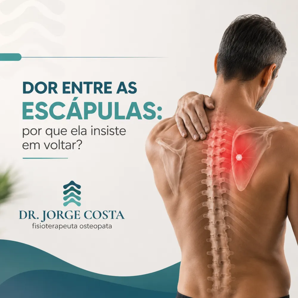 Dor entre as escápulas: por que ela insiste em voltar?